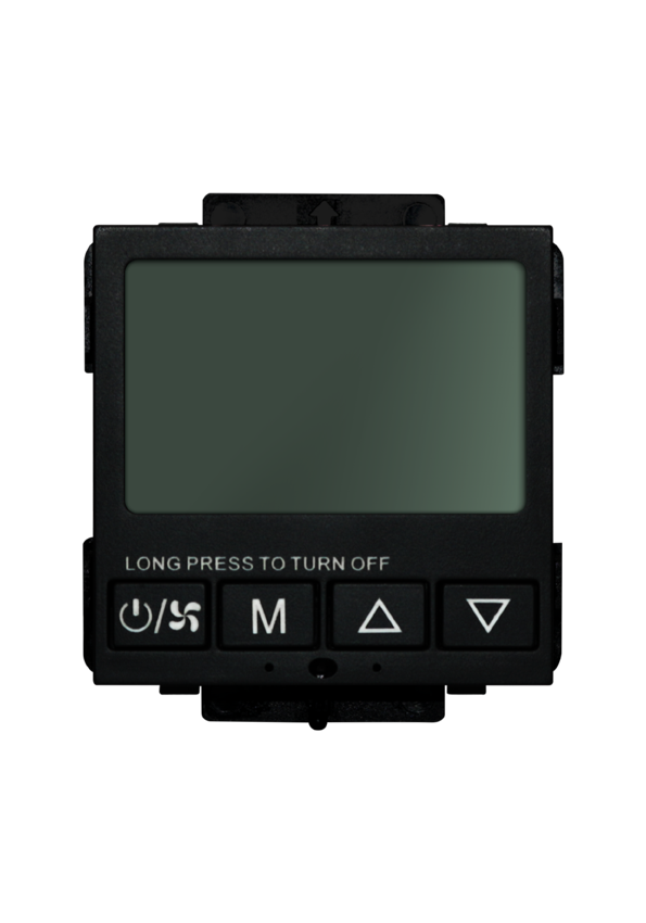 Click/Sirius Series TIS-BUS  Thermostat  Modular Black