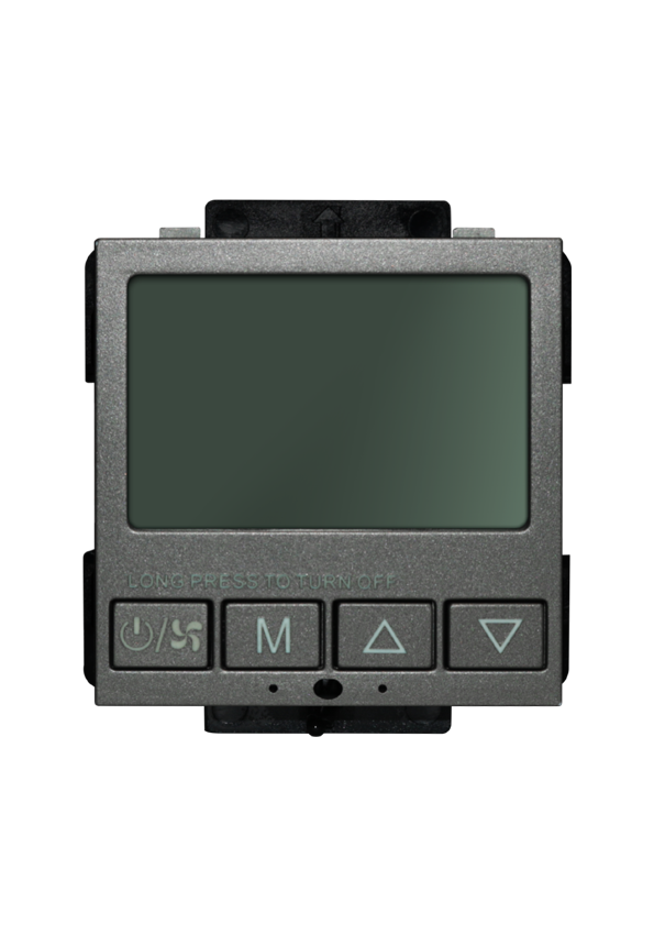 Click/Sirius  Series TIS-BUS  Thermostat  Modular Gray