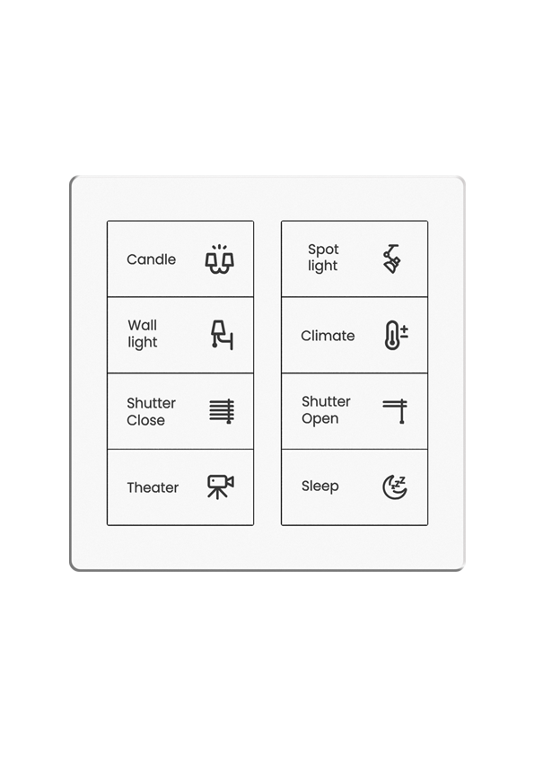 Sirius Panel 8G White