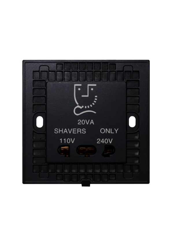 SOL Shaving socket Black  Color UK Size