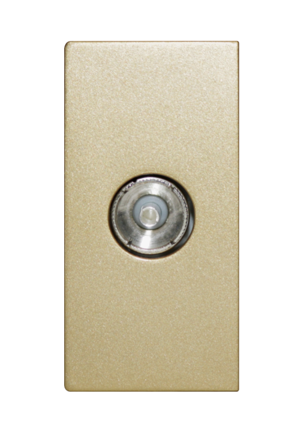 SOL TV Socket  Gold  Color UK Size