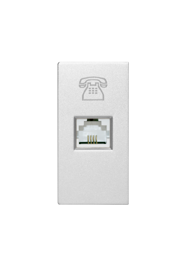 "1/2 TEL Outlet White  Color UK Size"