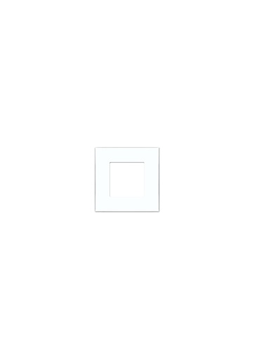 [TER-COV1-GW] Terre 1 Gang Glass White Color