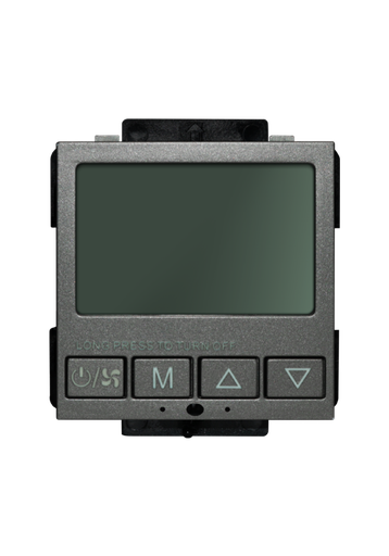 [TIS-CLK-AC-GRY] Click/Sirius  Series TIS-BUS  Thermostat  Modular Gray