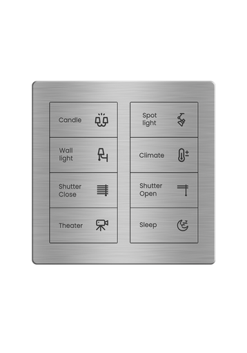 [TIS-SIR-8G Gray] Sirius Panel 8G Gray