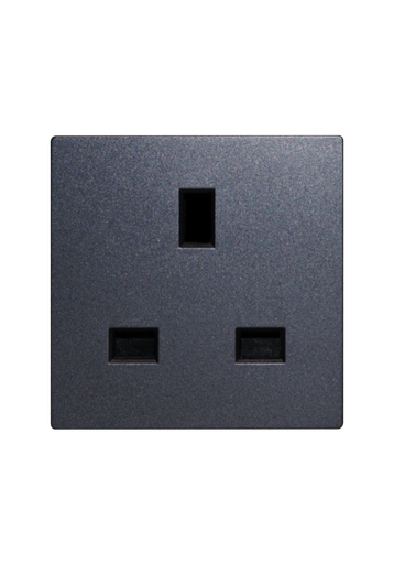 [SOL-PLG-UK-A] SOL 13A Socket Gray  Color UK Size