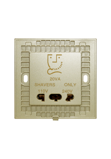 [SOL-SHV-G] SOL Shaving socket Gold  Color UK Size