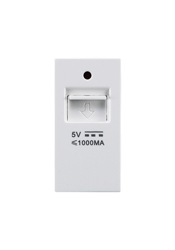 [SOL-USB-W] SOL "1/2 USB Charging, 5V,1000MA White  Color UK Size"