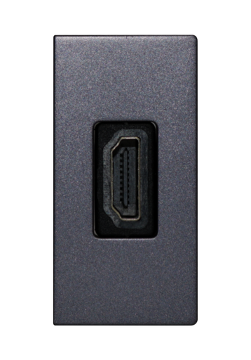 [SOL-HDMI-A] SOL 1/2 HDMI Outlet Gray  Color UK Size