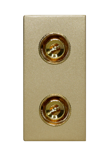 [SOL-SPK-TRM-G] SOL 1/2 Speaker Gold  Color UK Size