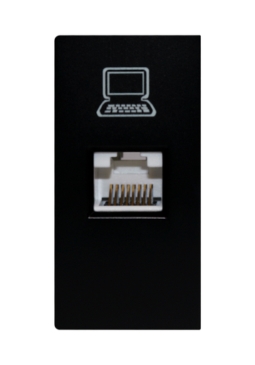 [SOL-NET-B] SOL Ethernet Socket  Black  Color UK Size