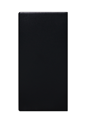 [SOL-BLK-B] SOL Blank Plate Black  Color UK Size