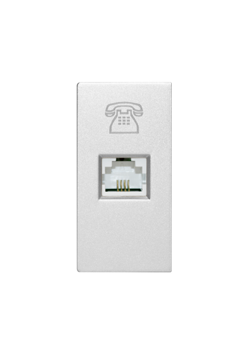 [SOL-TEL-W] "1/2 TEL Outlet White  Color UK Size"